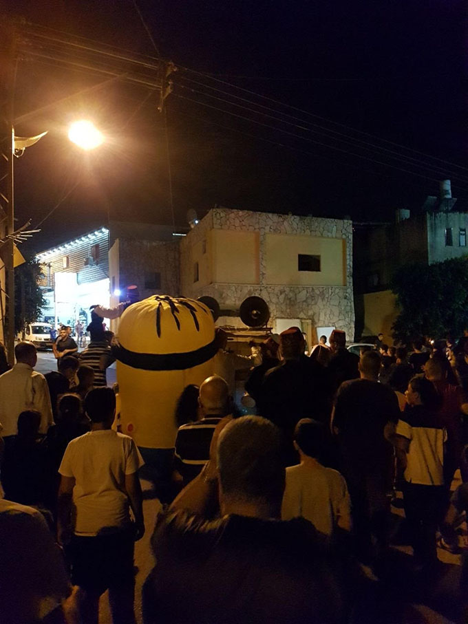 مسيرة رمضانية بمشاركة واسعة في كفر برا